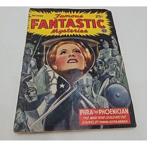 Famous‎ Fantastic Mysteries Pulp Sep 1945 Vol. 6 #6 FN+ 6.5